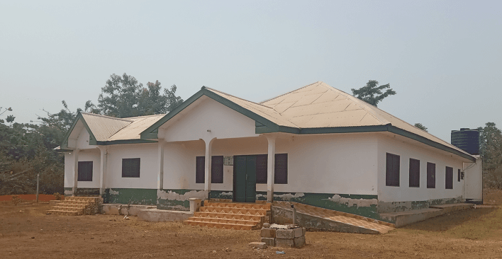 Construction of Chps Compound at Kramokrom