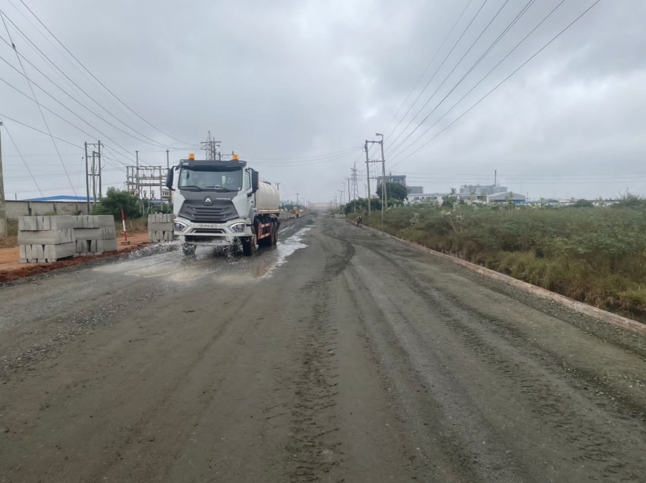 Road Rehabilitation Project at Tema