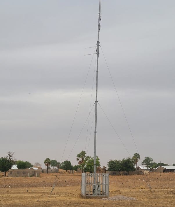 Ghana Rural Telephony Project at Tubong