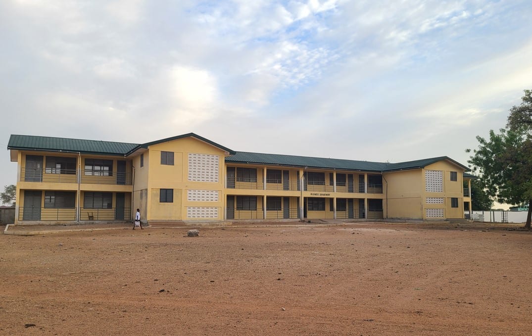 Construction of 2-Storey 12-Unit classroom block at Tempane SHS