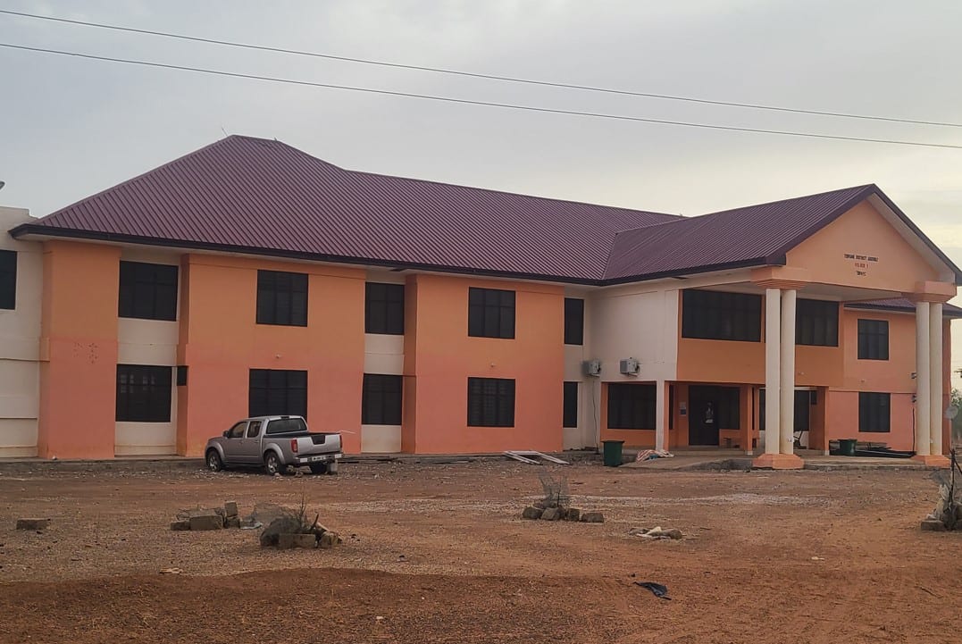 Construction of District Assembly office complex at Temape