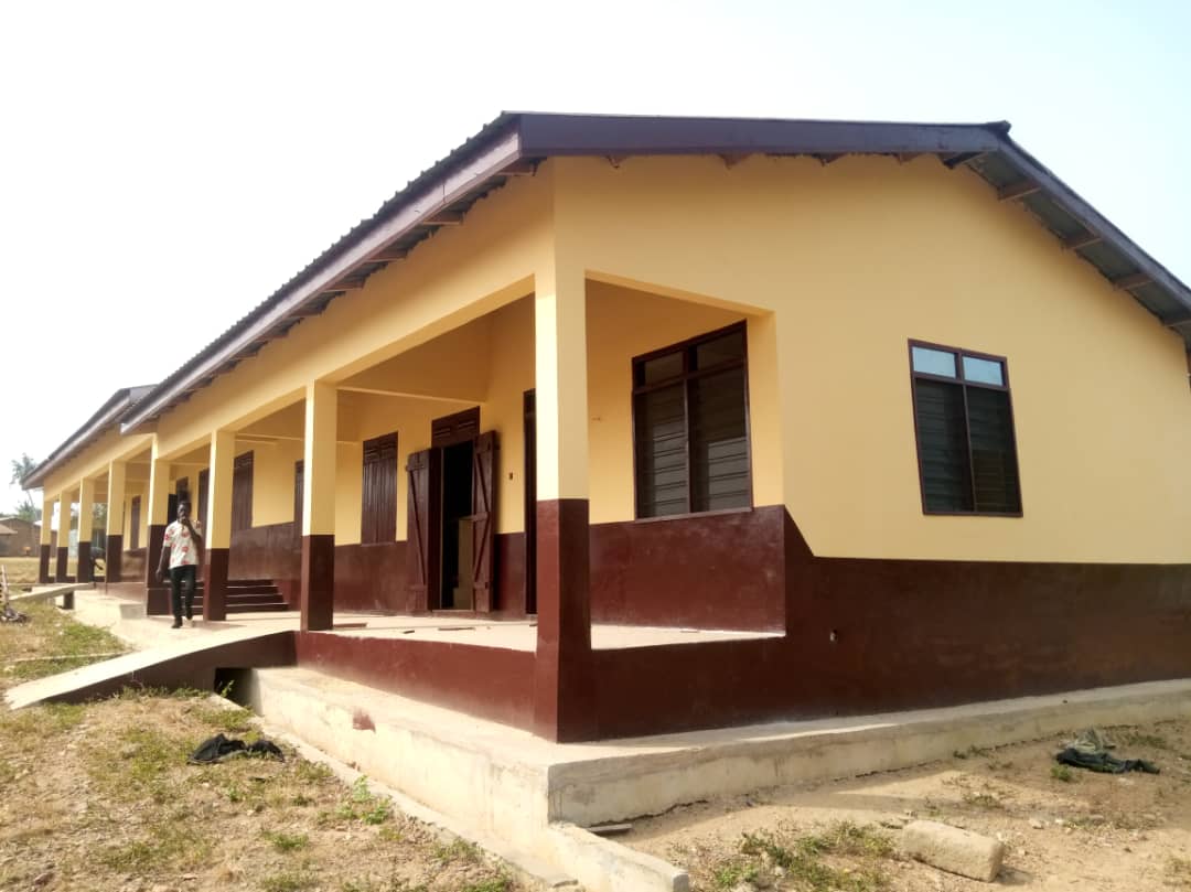 Construction of 3-Unit Classroom Block with Ancillary Facilities at Opokukrom
