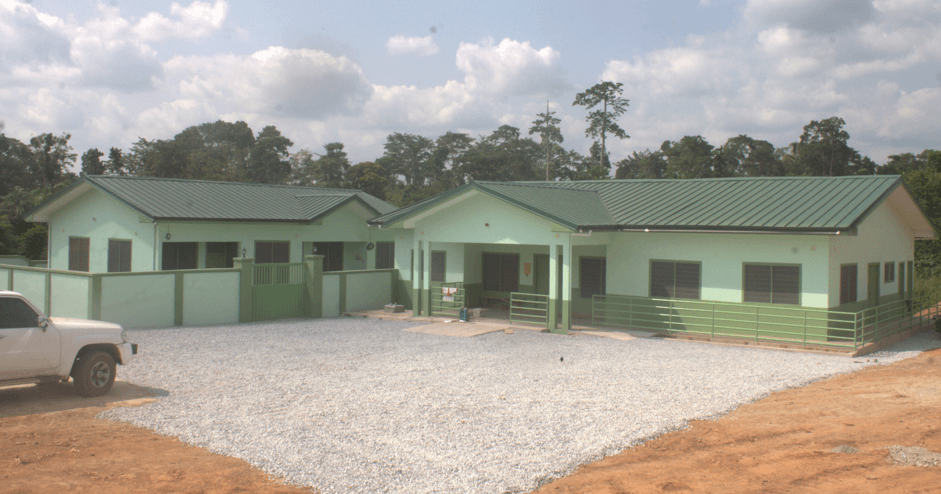 Construction of CHPS Compound at Osenagya