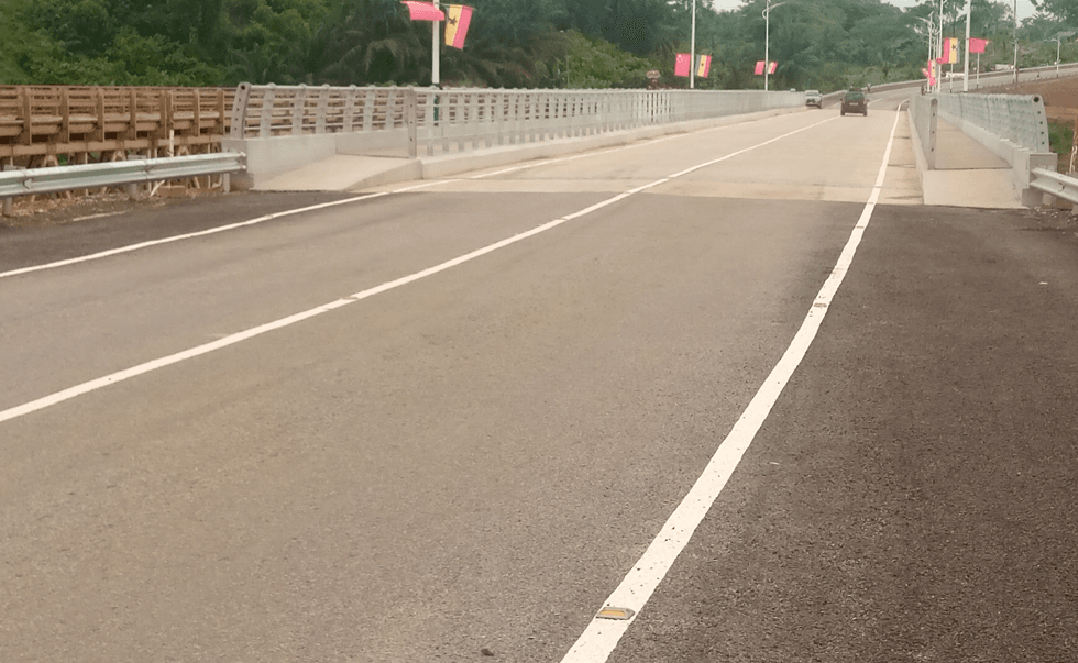 Construction of 175m Bridge over River Pra