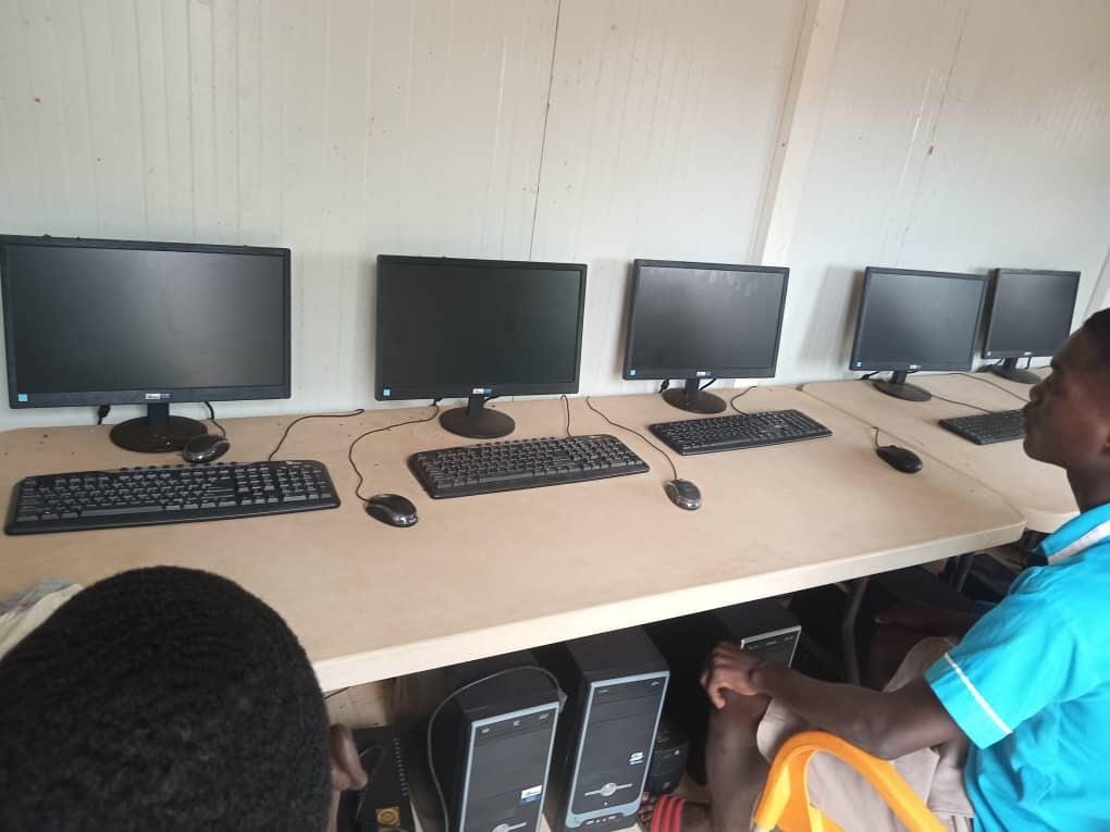 Distribution of Computers to Kyekyewere M/A JHS