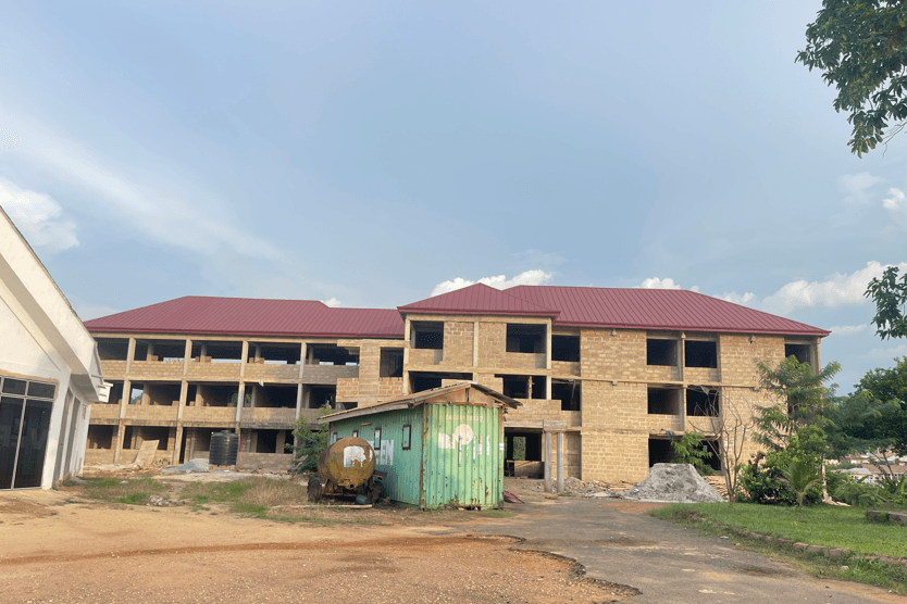 Construction of 3-storey Office Block at Dunkwa-on-offin