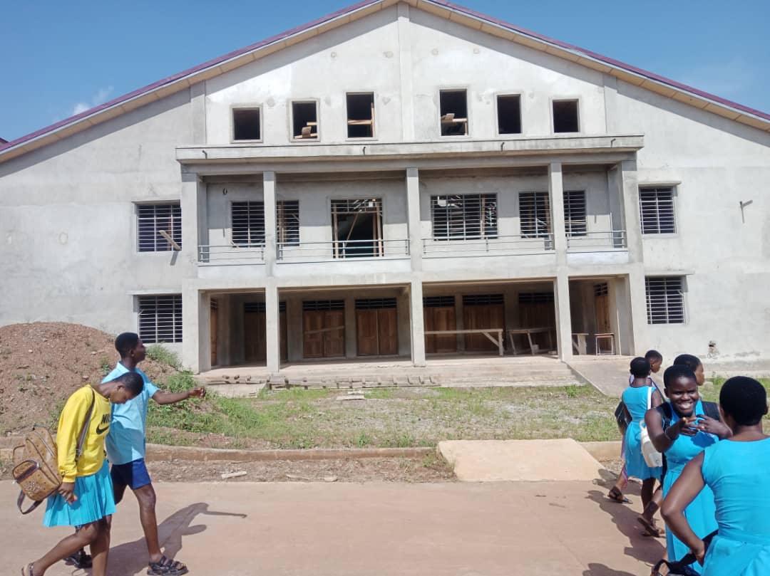 Construction of Assembly Block at Diaso SHS