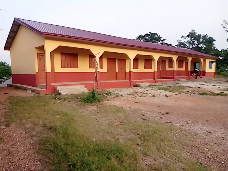 Construction of 3-Unit Classroom Block at Ntom R/C Basic School