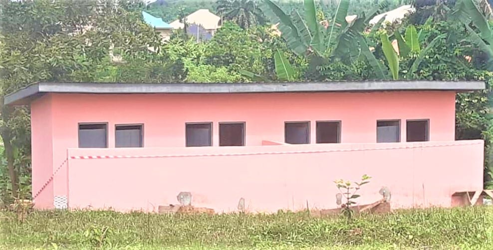 Construction of 1No. 8-Seater Ceramics Water Closet Toilet Facility at Ayanfuri SHS