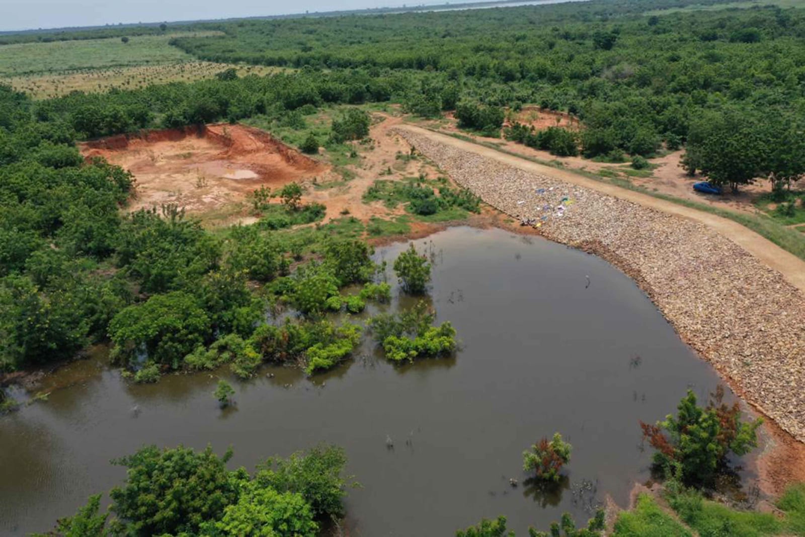 Rehabilitation of Small Earth Dam at Akrusu