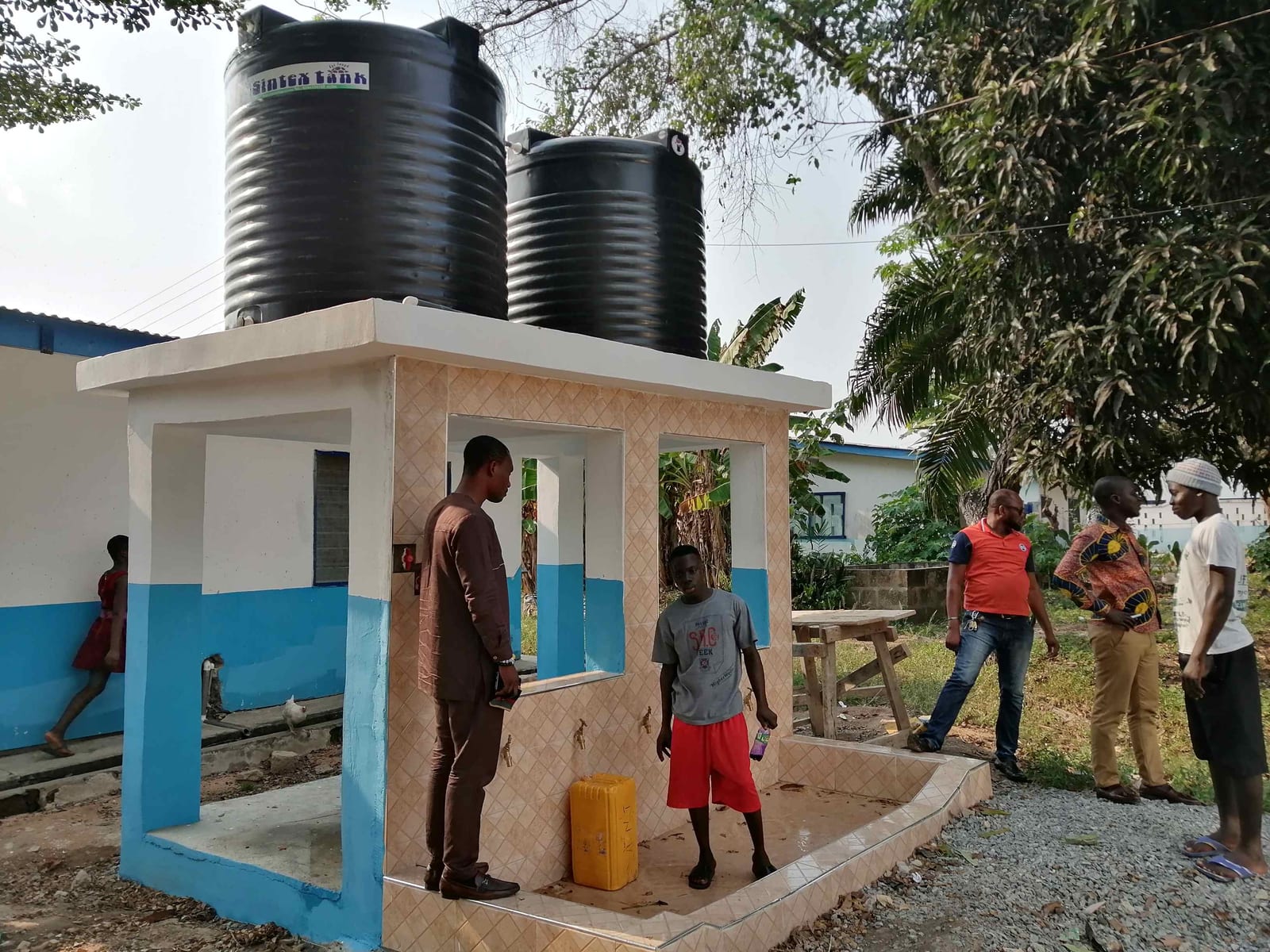 Drilling and Mechanization of 1No. Borehole at Adeiso Presby SHS Boys Dormitory