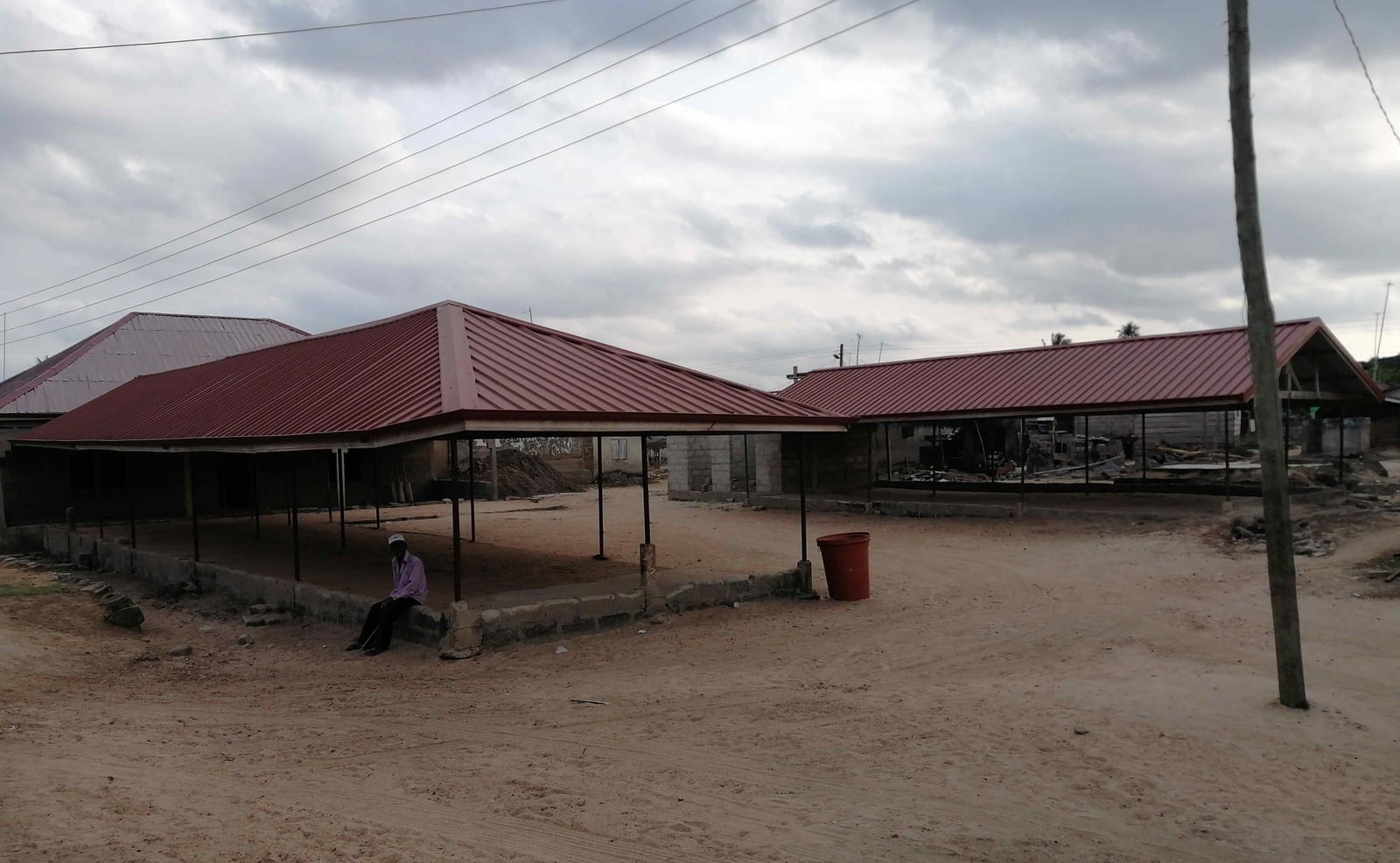 Construction of Durbar Grounds at Sukrong Bethlehem