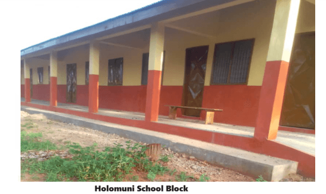 Construction of 6 units Classroom block