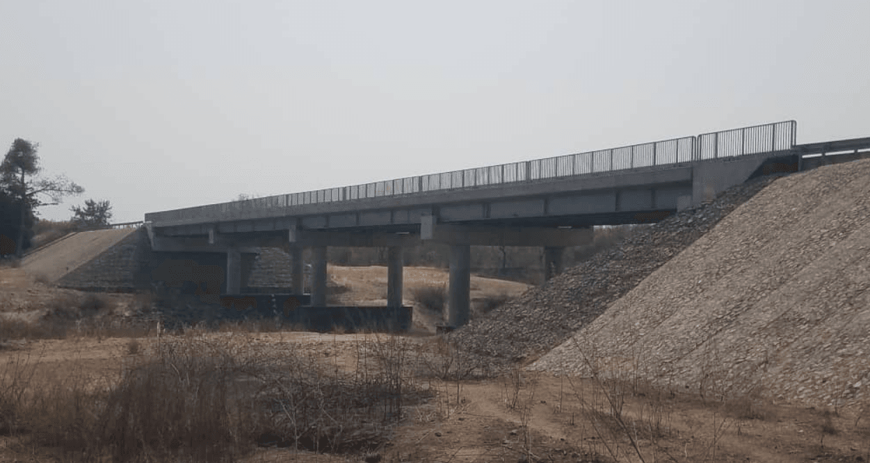 Construction of Ambarala Bridge Over River Ambarala