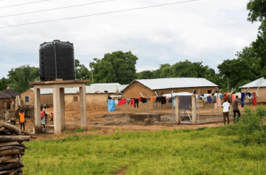 Construction of Mechanized Solar Powered Water System at Holomuni