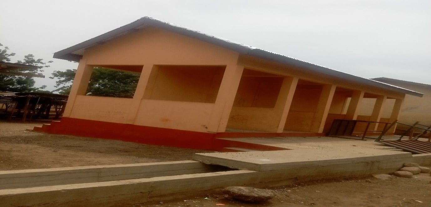Construction of 1No. 10-Unit Market stall at