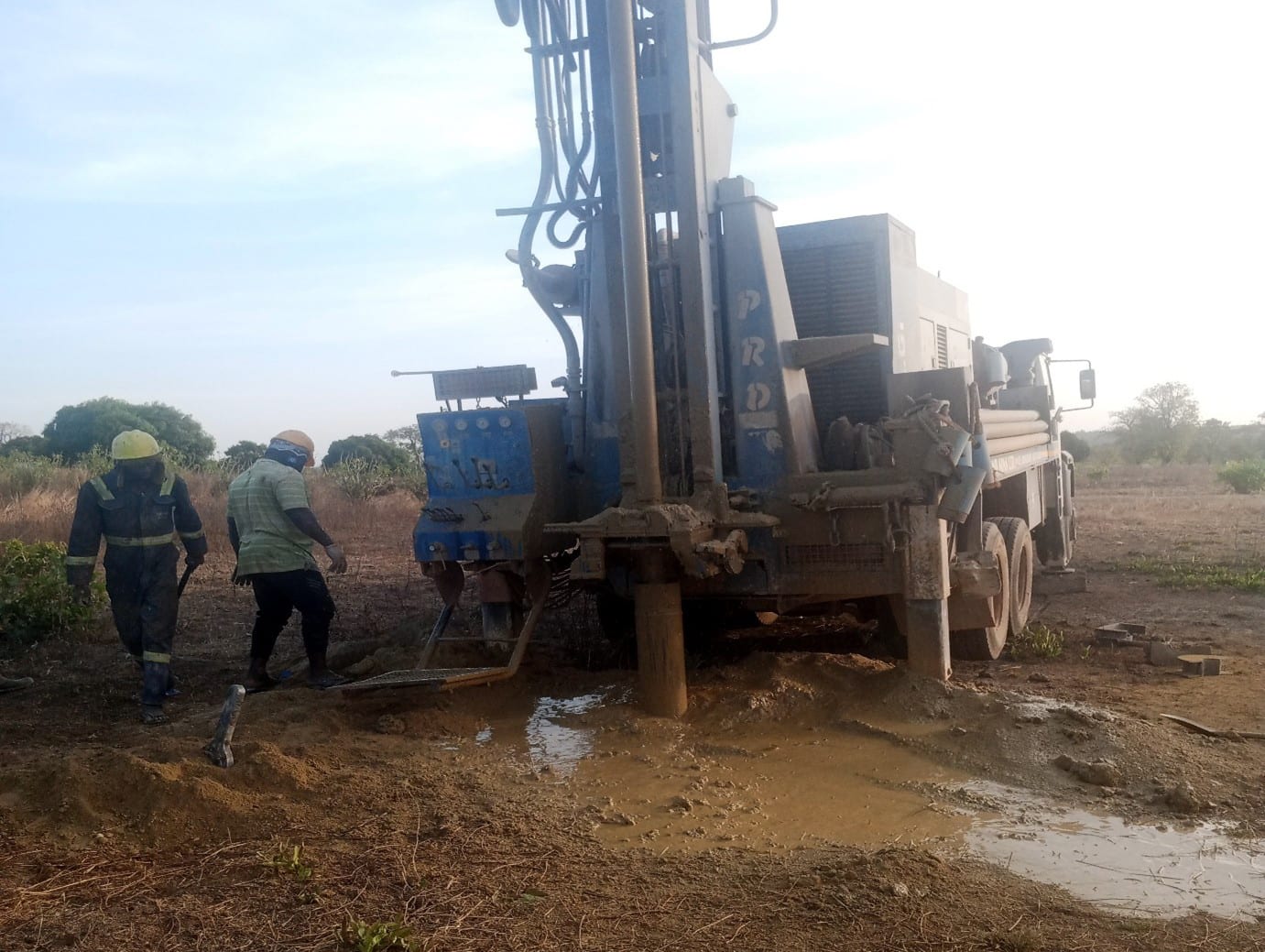 Sitting and Drilling of 9No. Boreholes Fitted with Hand Pump at Nine Communities