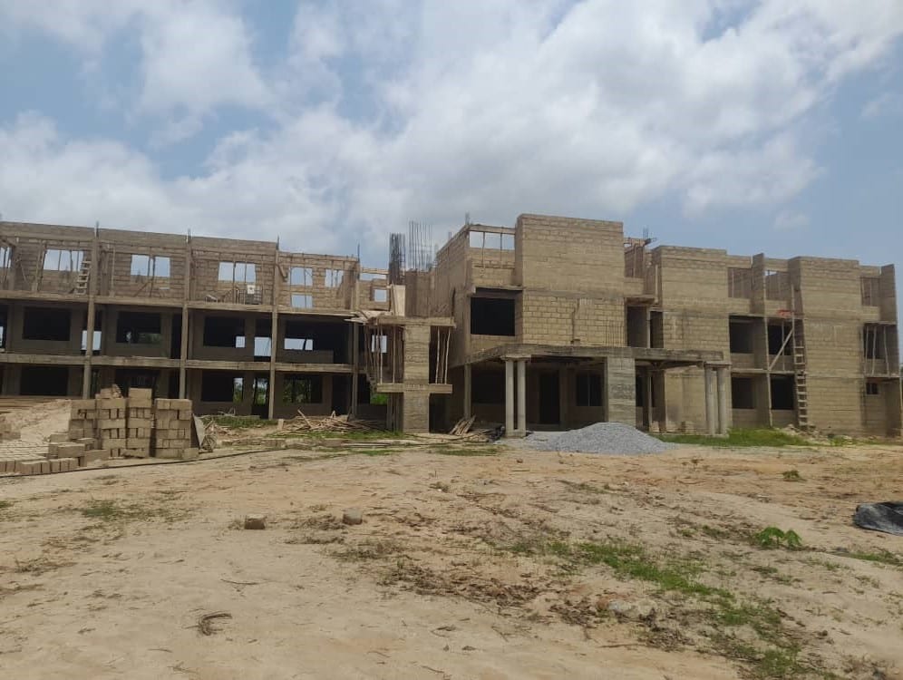 Construction of New District Assembly Block at Daboase