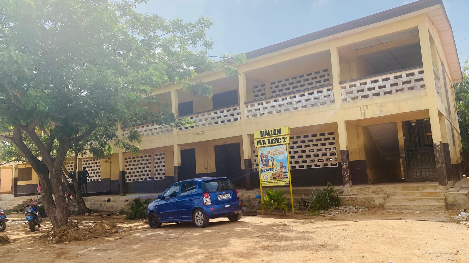 Renovation of Two Storey 6-Unit Classroom Block with 2.No Offices at Mallam M/A 1 & 2 JHS