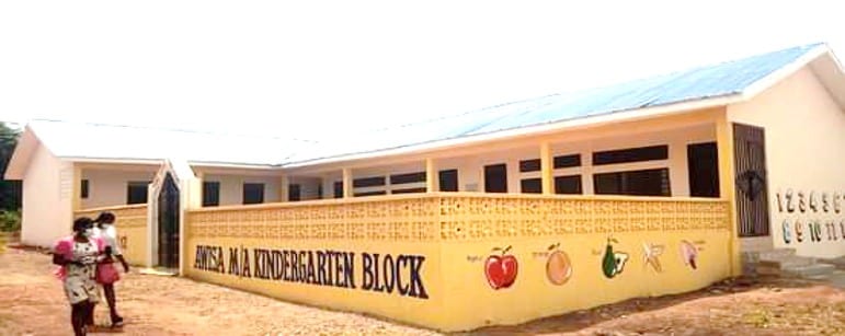 Construction of 1No. 3 unit Classroom Block with office and washroom and store at Awisa