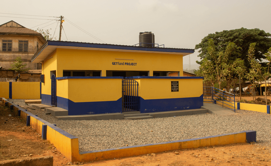 Construction of 1 No. 6-seater toilet block with Mechanized borehole and elevated water tank at Asamankese Methodist Primary School