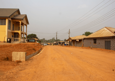 Bitumen Surfacing of 2.325km of Road and Streetlight at Jamestown