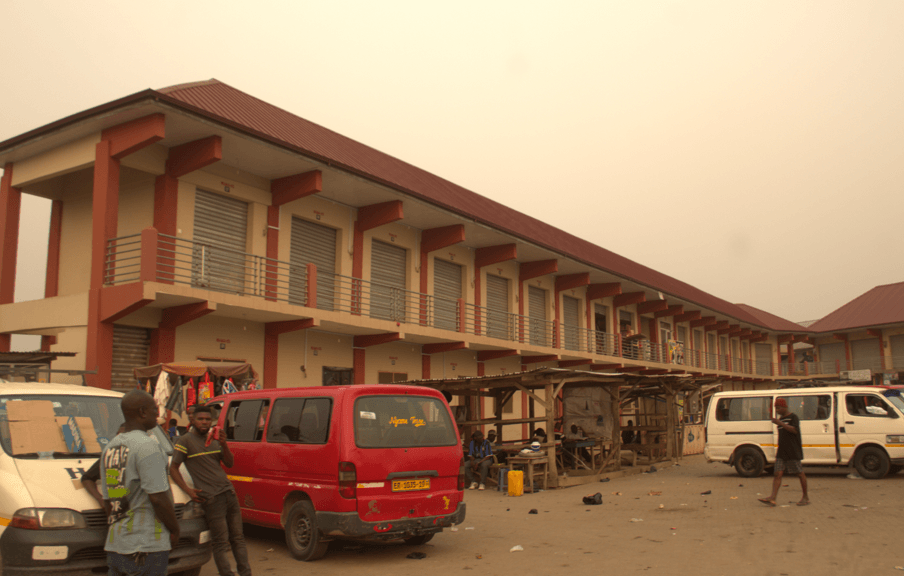 Construction of 73-Unit Lockable Stores at Asamankese Main Lorry Station