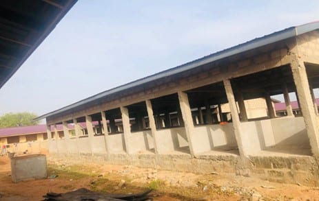 Construction of Saturday Market Complex at Damongo