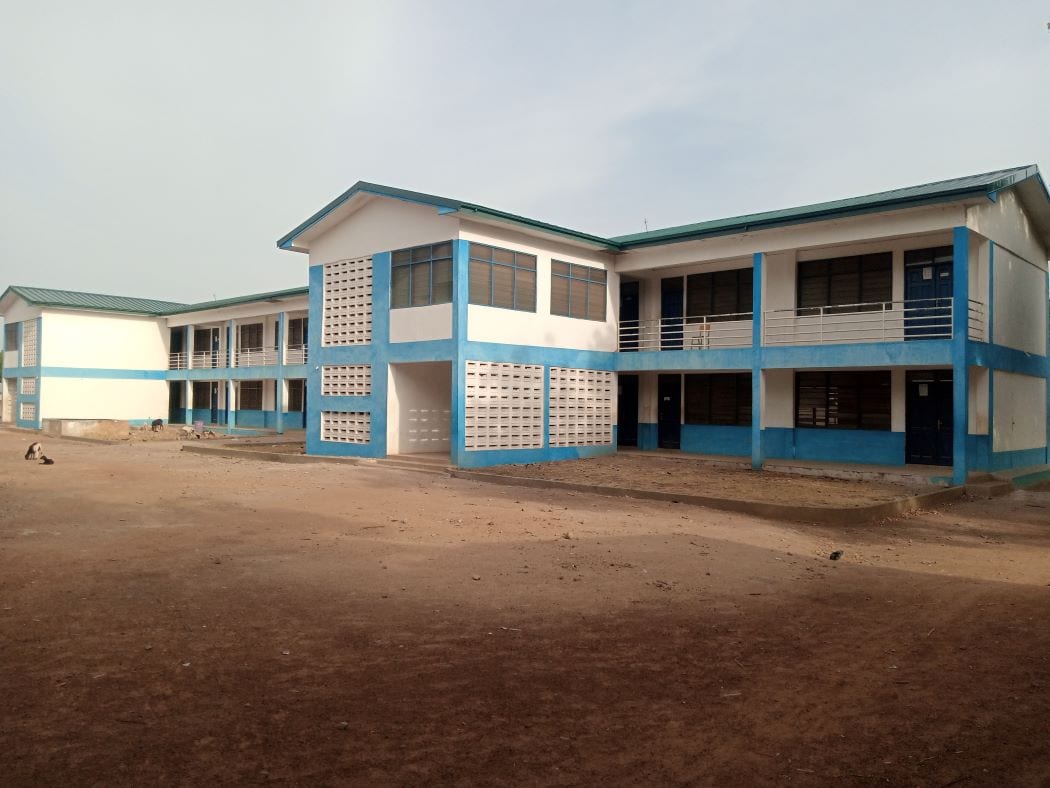 2 Storey 12-Unit Classroom Block at Wulugu SHS