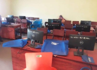 Distribution of Computers to School Sualihiya Islamic JHS