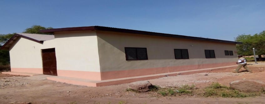 1No. 3-Unit Classroom Block and 4-Seater Toilet for Jubilee School at Yendi