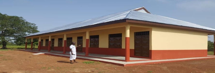1No. 3-Unit Classroom Block with 4Seater KVIP for Faisalia JHS at Yendi