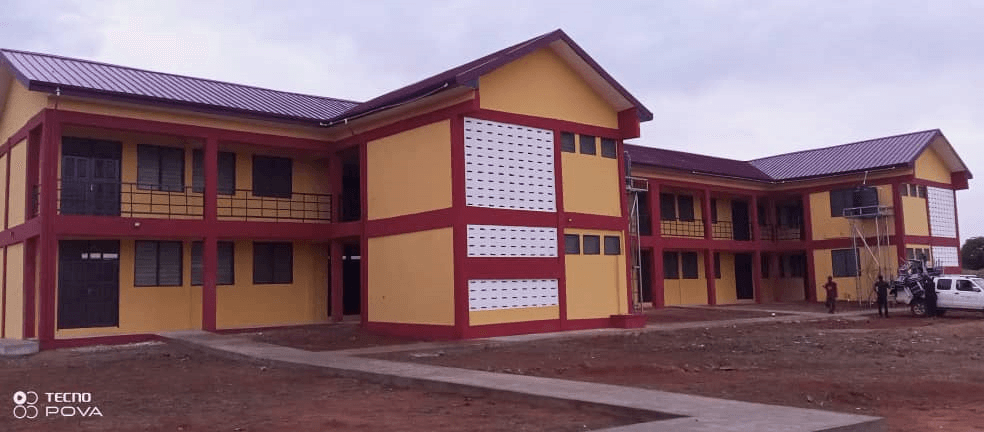 Construction of 12-Unit classroom block story building with staff common room and ancillary facilities at Nasuan