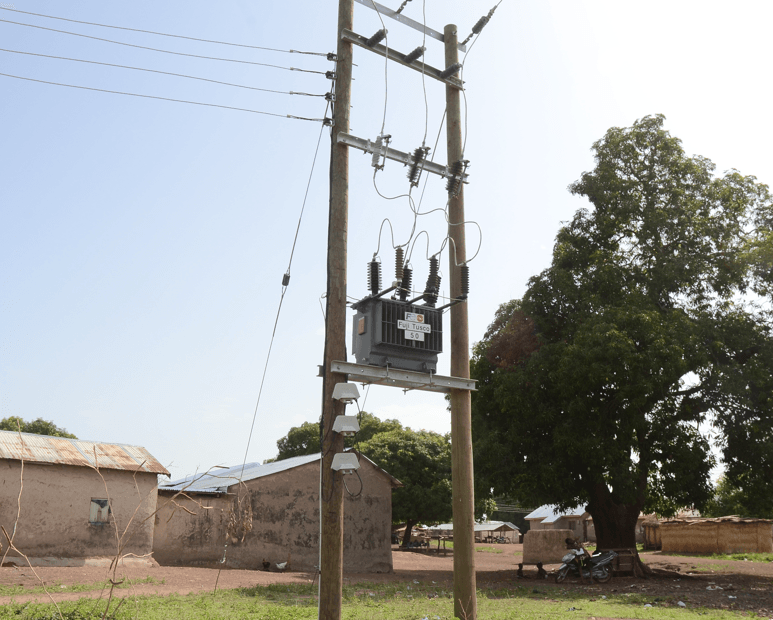Rural Electrification by SHEP program at Finayili